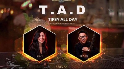 Issac & Enji @ T.A.D. Tipsy All Day LiveBa! - Music, Livehouse, Live Band, Gig in Malaysia 