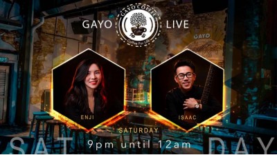 Enji, Issac & Vincent @ Gayo Coffee LiveBa! - Music, Livehouse, Live Band, Gig in Malaysia 